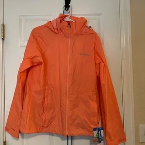 Columbia women’s Vibrant pink Raincoat